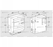 BCU460W8P6C0D0100K1E1-/LM400WF3O0E1- (88680251) Блок управления горением Kromschroder