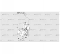 VAS240/-F/NQ (88034255) Газовый клапан Kromschroder