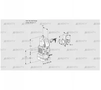 VAG1-/25R/NWAE (88013084) Газовый клапан с регулятором соотношения Kromschroder