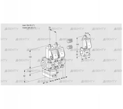 VCD1E25R/25R05D-100NWR3/PPPP/PPZS (88107392) Регулятор давления Kromschroder