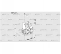 VCS2E25R/25R05FNNVWR3/PPPP/PPPP (88101240) Сдвоенный газовый клапан Kromschroder