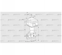 RV 2/CML10Q60E (86060596) Регулирующий клапан Kromschroder