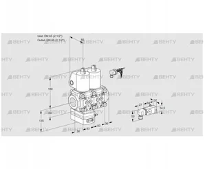 VCD3E65R/65R05D-100NWL/PPPP/-3PP (88103007) Регулятор давления Kromschroder