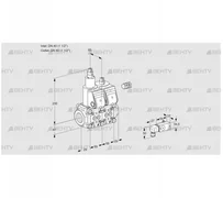 VCS2E40R/40R05LNWR/3-PP/-3PP (88106705) Сдвоенный газовый клапан Kromschroder