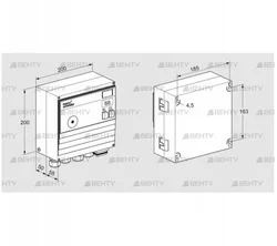 BCU460-3/1LW8GBB1/1 (88610090) Блок управления горением Kromschroder