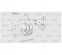 VCS2E40R/40R05NLWR3/PPPP/PPZS (88104491) Сдвоенный газовый клапан Kromschroder