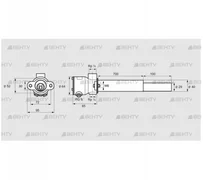 ZKIH 700/100R (84214070) Пилотная горелка Kromschroder