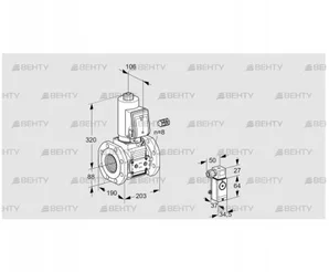 VAS780F05NWSR3E/PP/P1 (88203414) Газовый клапан Kromschroder