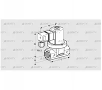 VGP 15R02W6 (85294101) Запорный газовый клапан Kromschroder