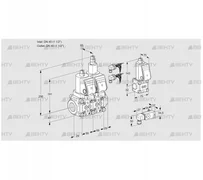 VCS2E40R/40R05NLWSR8/3-PP/PPBS (88107127) Сдвоенный газовый клапан Kromschroder