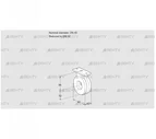 BVA40/32Z05 (88300106) Дроссельная заслонка Kromschroder