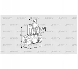 VCS665F05NLWGRB/MPPM/MPPM (88204108) Сдвоенный газовый клапан Kromschroder