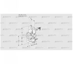 VAG115R/NWBE (88031168) Газовый клапан с регулятором соотношения Kromschroder