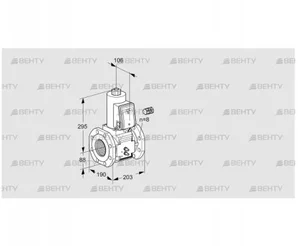 VAS780F05NQ3B/MM/PP (88204696) Газовый клапан Kromschroder