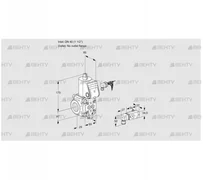 VAS240/-R/NW (88028857) Газовый клапан Kromschroder