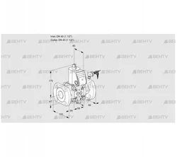 VAS240F/NQ (88004867) Газовый клапан Kromschroder