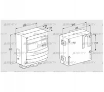 BCU480W2P2C1D0000K2E1-/LM400WF0O0E1- (88680223) Блок управления горением Kromschroder