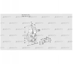 VAN115R/NK (88012230) Сбросной газовый клапан Kromschroder