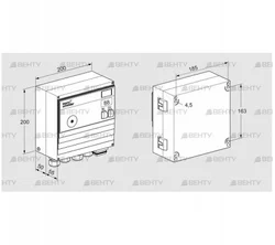 BCU465-3/1L25R3GBD3S2AB1/1 (88612791) Блок управления горением Kromschroder