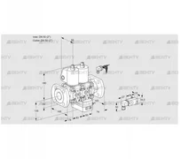 VCV3E50F/50F05NVKWL/PPPP/2-PP (88105782) Клапан с регулятором соотношения Kromschroder