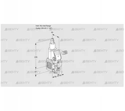 VAS2-/40R/LW (88001433) Газовый клапан Kromschroder