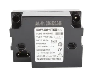 Трансформатор розжига Brahma TCD1BA 15930000