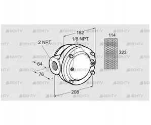 GFK 50TN40-3 (81940500) Газовый фильтр Kromschroder