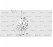 VCS2E40R/40R05NNWGR/PPPP/PPPP (88104873) Сдвоенный газовый клапан Kromschroder