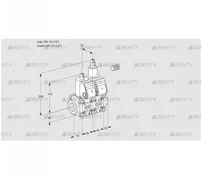 VCS1E15R/15R05NLWR/PPPP/PPPP (88105844) Сдвоенный газовый клапан Kromschroder