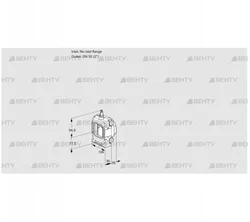 VMV3-/50N05M (88033317) Регулирующая задвижка Kromschroder