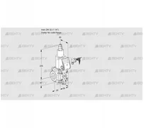 VAS232/-R/LW (88033736) Газовый клапан Kromschroder