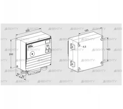 BCU465-3/1LR3GBPS2A (88615044) Блок управления горением Kromschroder