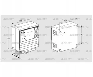 BCU465-3/1LR3GBPS2A (88615044) Блок управления горением Kromschroder