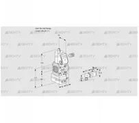 VAD1-/25R/NW-100A (88020743) Газовый клапан с регулятором давления Kromschroder