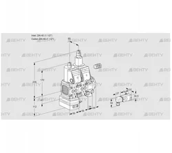 VCD2E40R/40R05FD-50LO20WR/2-PP/PPPP (88106911) Регулятор давления Kromschroder