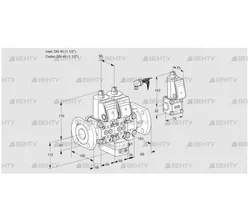 VCG2E40F/40F05NGEVWR/PPPP/PPZS (88106519) Клапан с регулятором соотношения Kromschroder