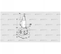 VAS780F05LWGL3E/PP/PP (88207222) Газовый клапан Kromschroder