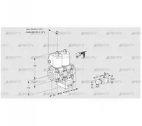 VCG2E40R/40R05NGKWL/-3PP/3--3 (88106375) Клапан с регулятором соотношения Kromschroder