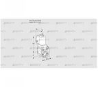 VAN1T-/15N/NWGL (88026670) Сбросной газовый клапан Kromschroder