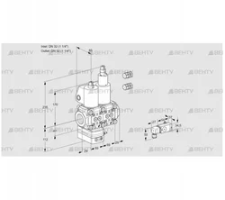 VCD2E32R/32R05D-25LWL3/PPPP/1-PP (88104977) Регулятор давления Kromschroder