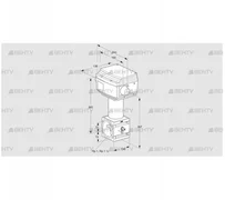 RV 3/HML05W60E (86060651) Регулирующий клапан Kromschroder