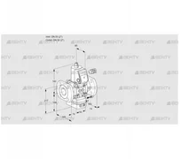 VAH350F/NWAE (88020907) Клапан с регулятором расхода Kromschroder