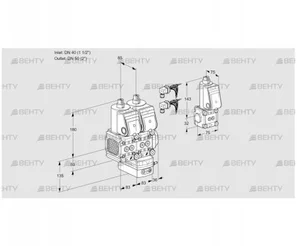 VCD3E40R/50R05FND-50WR6/PPPP/PPZS (88107384) Регулятор давления Kromschroder