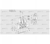 VCS2E40F/40F05NNWGR3/PPPP/BSPP (88105049) Сдвоенный газовый клапан Kromschroder