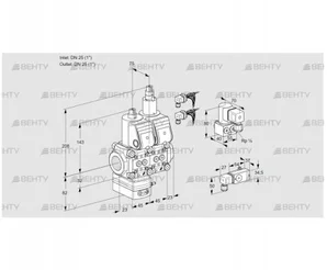 VCD1E25R/25R05D-25LWR6/1-PP/ZYPP (88101717) Регулятор давления Kromschroder