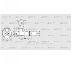 BIC 140RM-0/35-(48)E (84035015) Газовая горелка Kromschroder