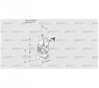 VAD1-/25R/NW-100A (88005984) Газовый клапан с регулятором давления Kromschroder