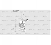 VAD1-/25R/NW-100A (88005984) Газовый клапан с регулятором давления Kromschroder