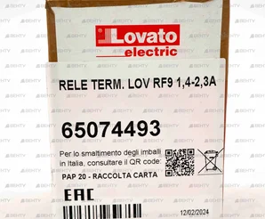Тепловое реле Lovato RF9 5 (3,0 - 5,0 A)