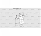 IBG125Z05/40A2AR10 (88302121) Дроссельная заслонка Kromschroder